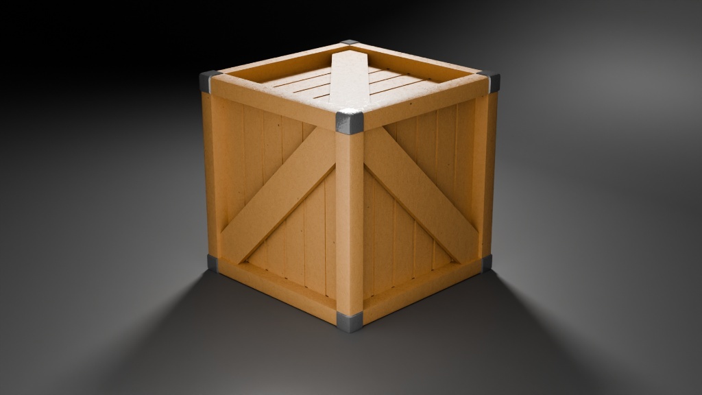 Low-Poly Crate